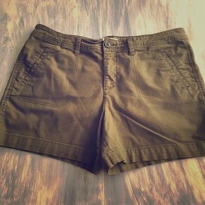 Green Cargo shorts